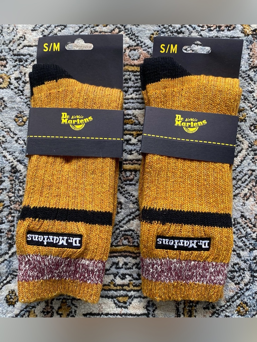 Dr. Martens MARL Crew Socks (2 packs)